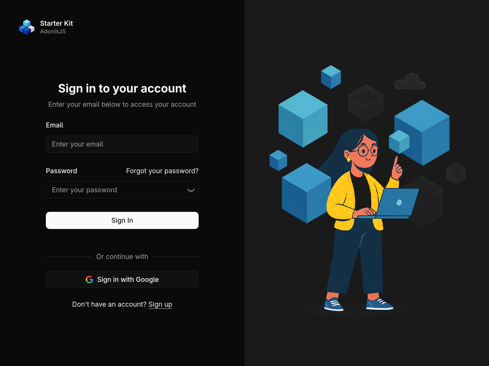 Authentication Screens